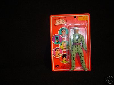 The RIDDLER 8" action figure by MEGO, brand new MIB